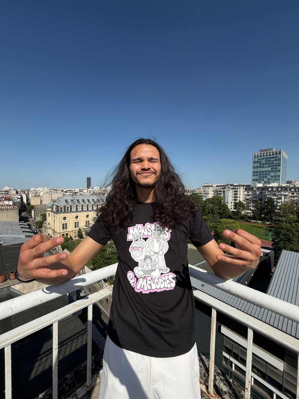 T-shirt "monstres&méldodies"