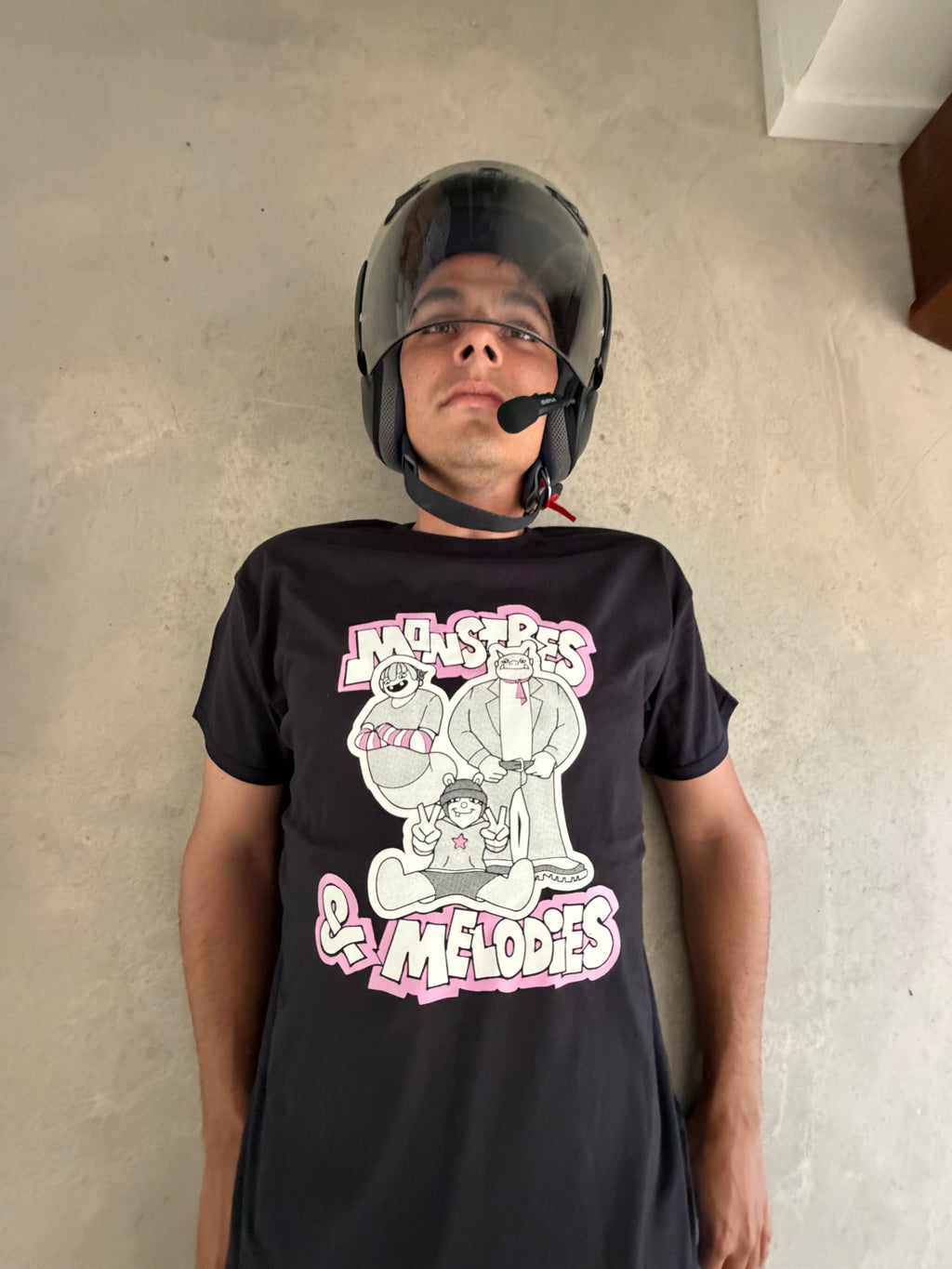 T-shirt "monstres&méldodies"