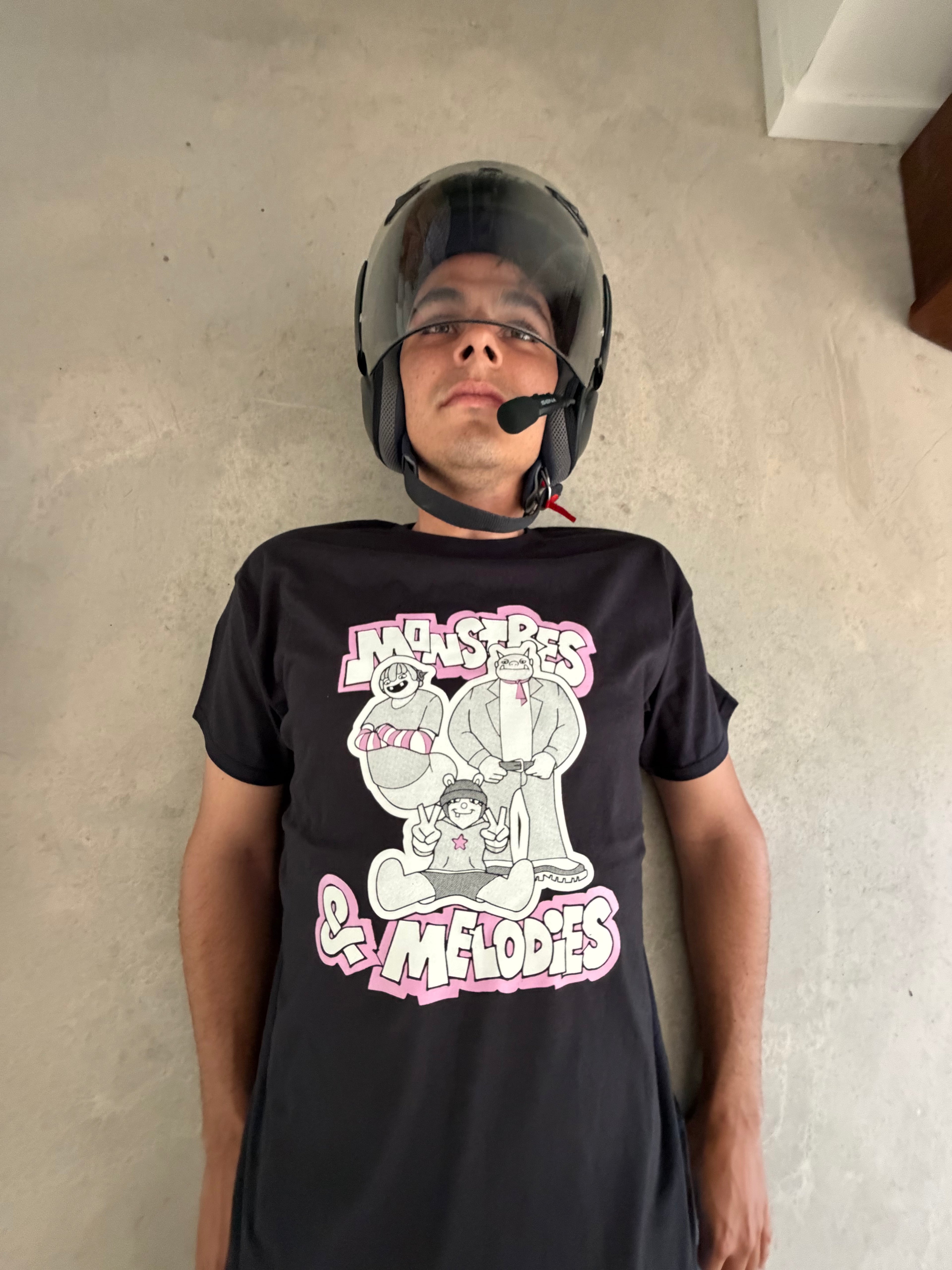 T-shirt "monstres&méldodies"