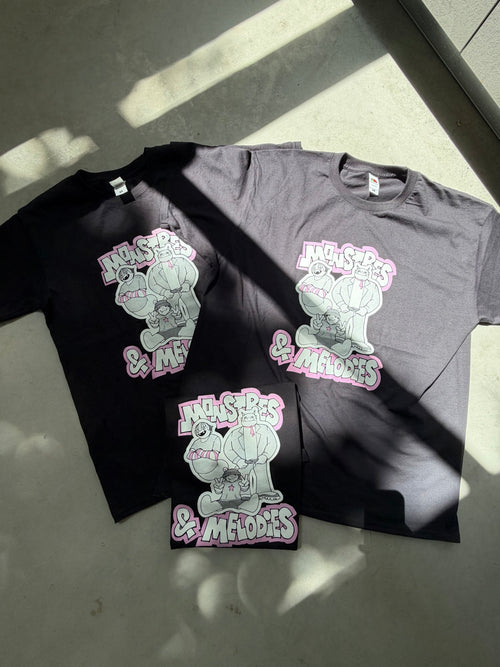 T-shirt "monstres&méldodies"