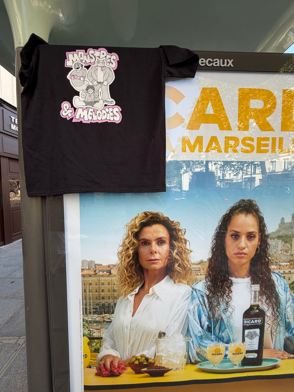 T-shirt "monstres&méldodies"