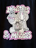 T-shirt "monstres&méldodies"